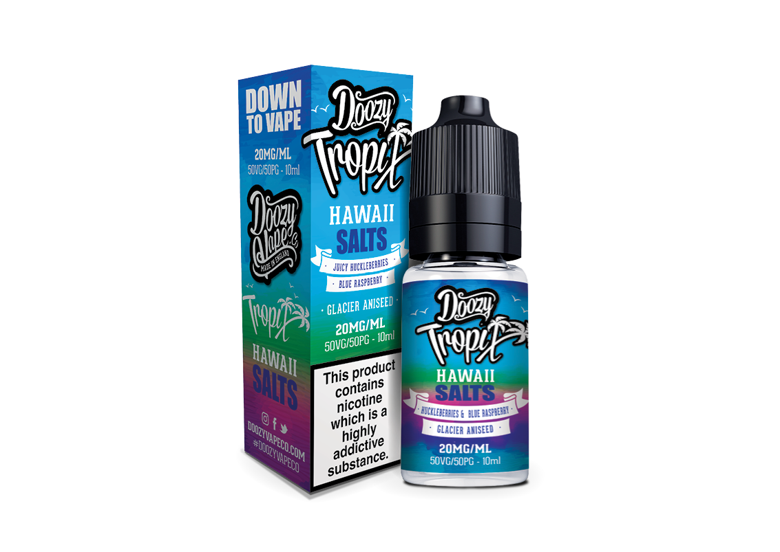 Tropix Hawaii 10ml Nicotine Salt E Liquid 50 Pg 50 Vg Doozy Vape Co